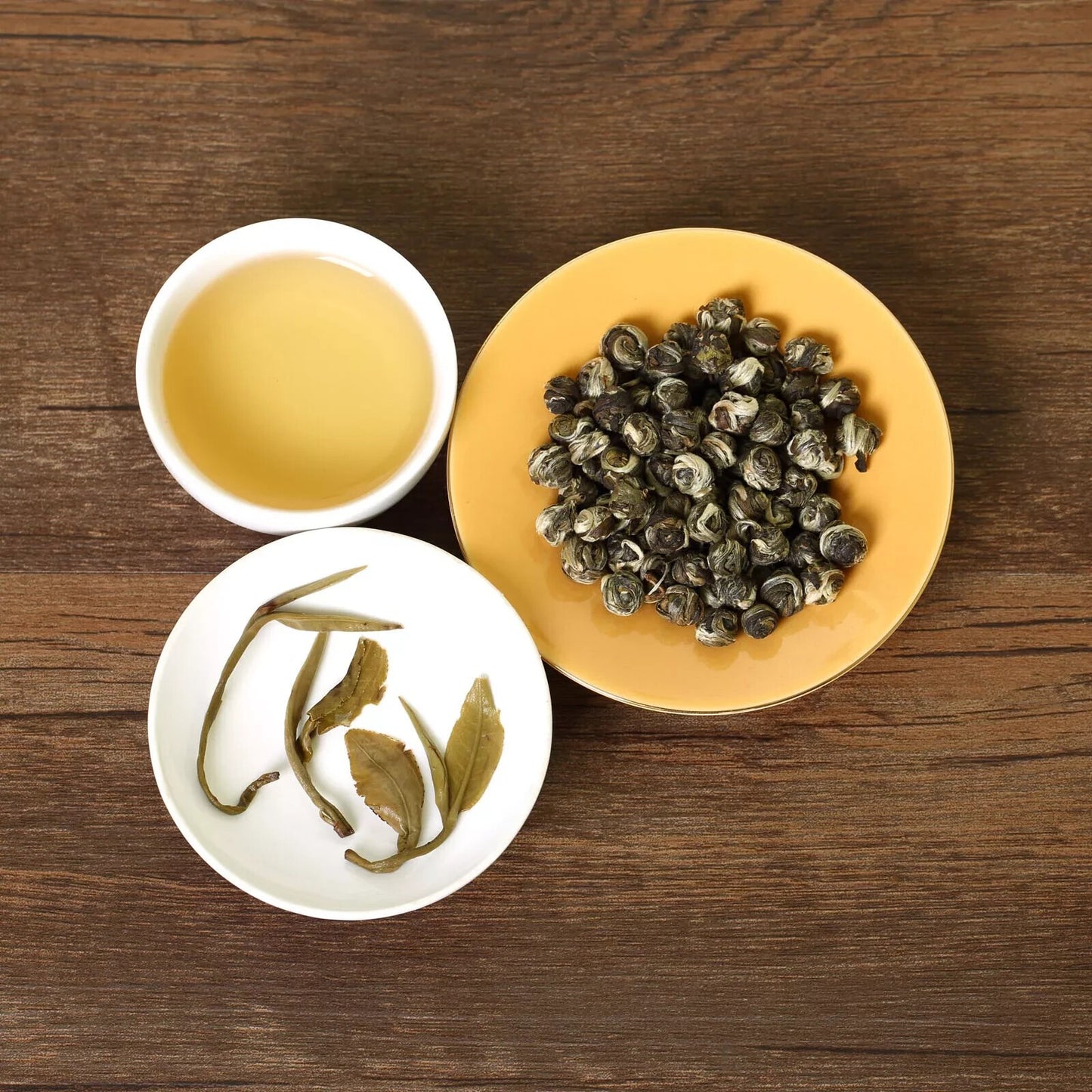 250g Nonpareil Supreme Jasmine Dragon Pearl Chinese Green Tea Handroll Loose