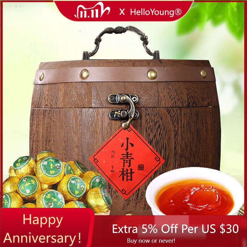 Mandarin Bowls - Pu-Erh TeaChinese PuerhHigh Quality Cooked TeaBlackTea500g-