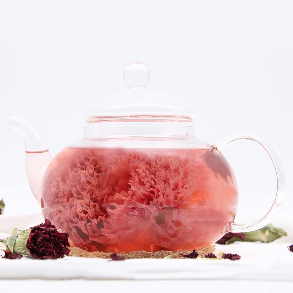 Dried Carnation Flower Tea Carnation Herbal Tea Blooming Flower Tea 2.47oz/70g