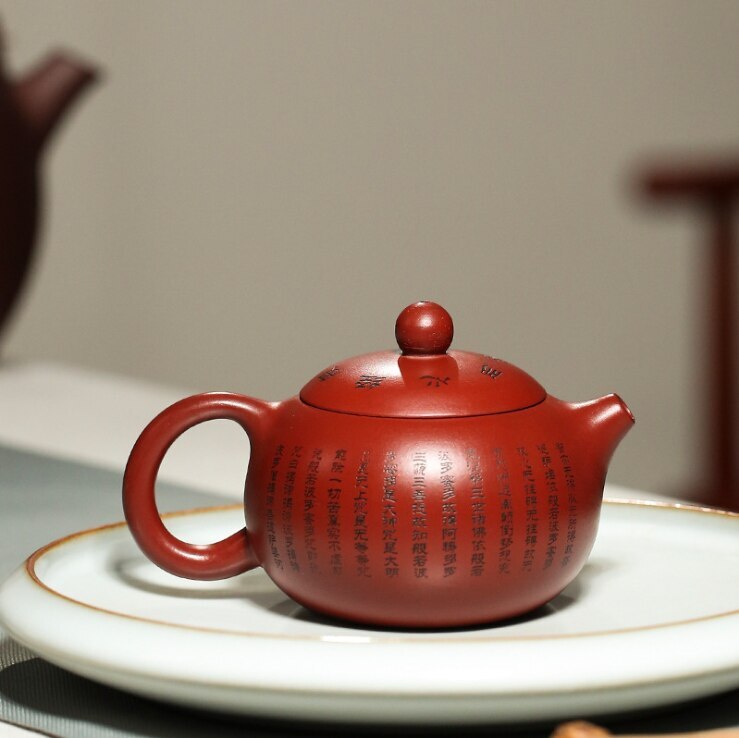 Yixing Raw Ore DaHongPao Teapot Zisha Teapots Health Beauty Kettles Tea Pot Purp
