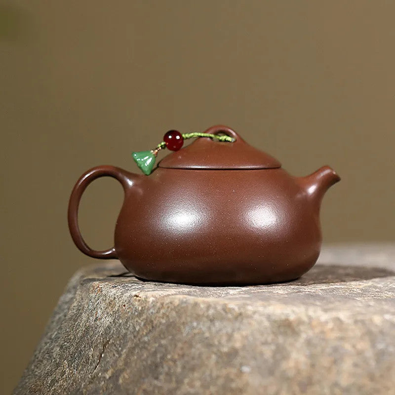 Chinese Yixing Teapot Handmade Tea Pot Tea Infuser Kettle Zisha Tea Set 90ml
