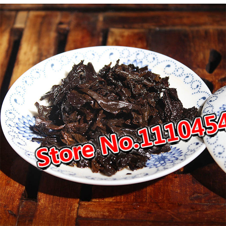 200g Ripe Pu'er Tea China Puerh Tea Brick Old Shu Pu-erh Ancient Tree Cooked Tea