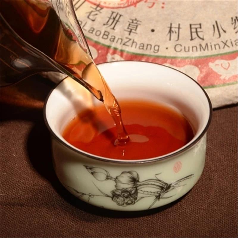 357g Old Class Pu-erh Cooked Tea Cake Yunnan Tea Flavor of The Original Puer Tea