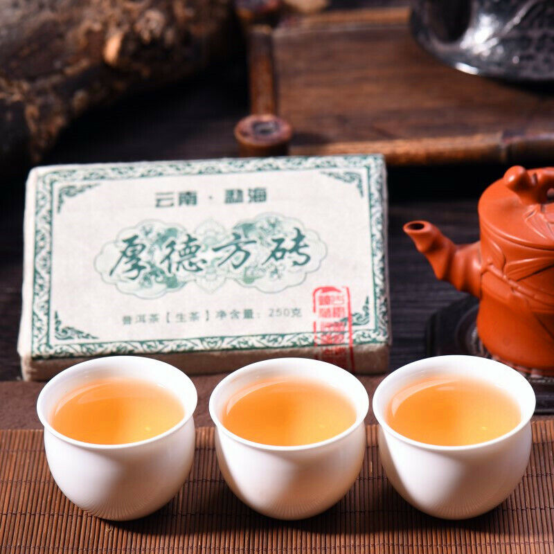 1000g Natural Menghai Big Leaf Pu'er Tea Yunnan Green Tea Pu-Erh Cha Tea Bricks
