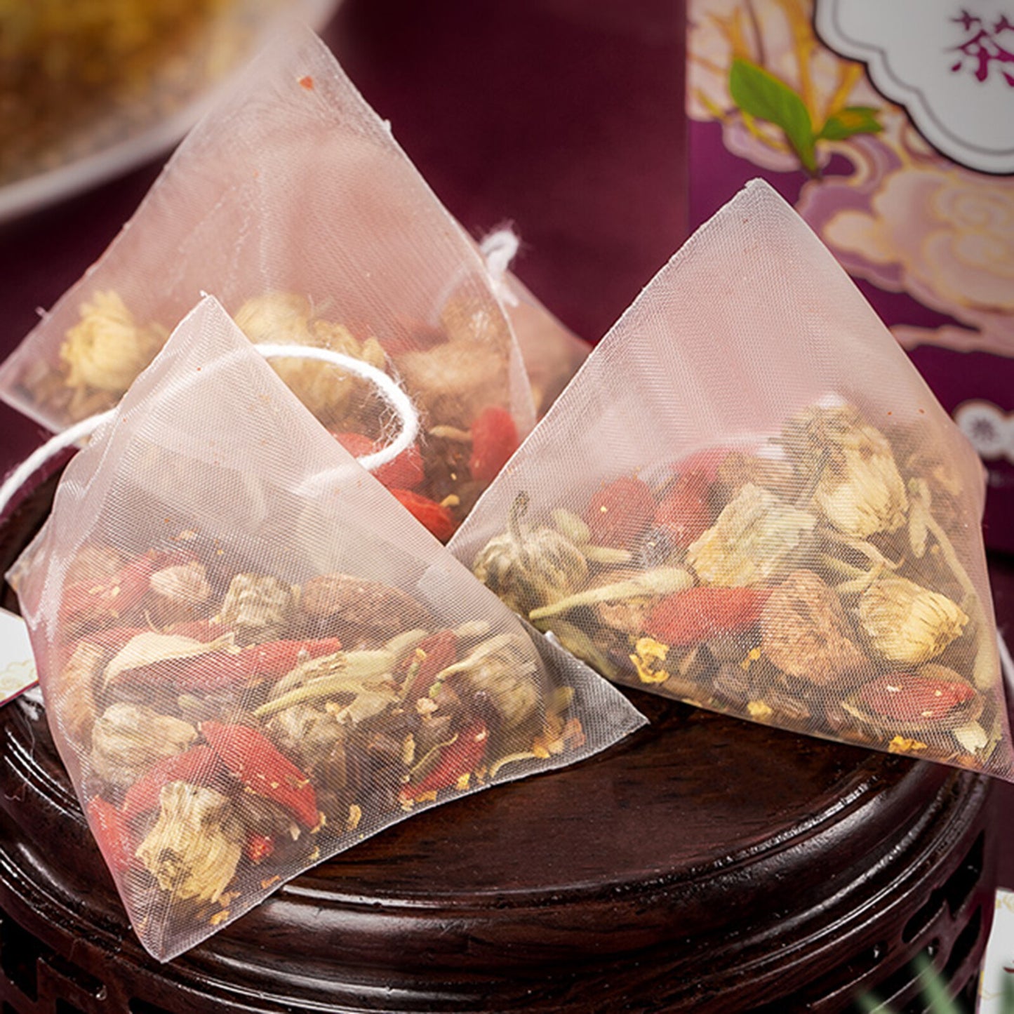 120g Organic Chrysanthemum Wolfberry Cassia Flower Tea Honeysuckle Burdock Root
