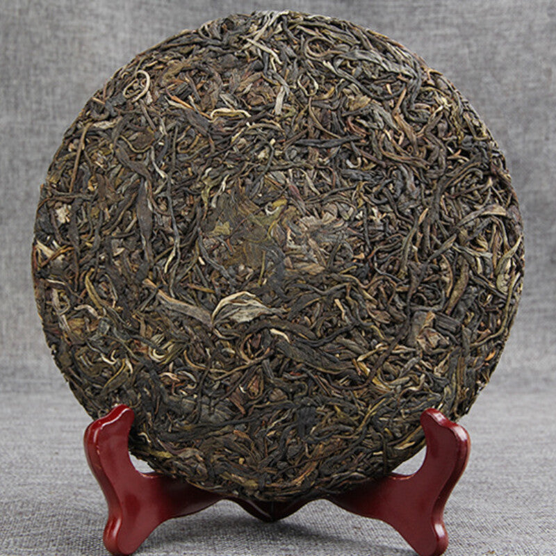 Collection Tea Puer Tea Cake 357g Yunnan Menghai Qizi Ancient Tree Puer Tea