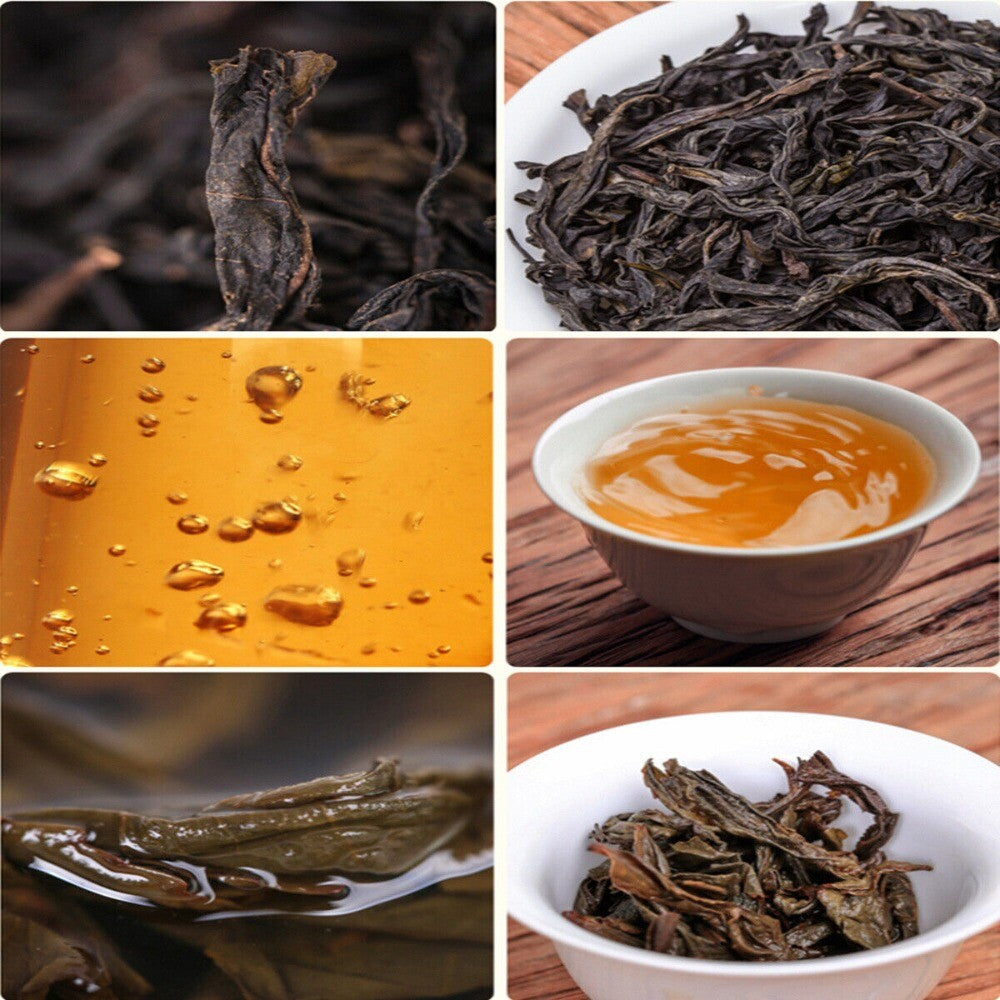 250g Wuyi Da Hong Pao Oolong Tea | Big Red Robe Loose Leaf Rock Tea Premium Tea