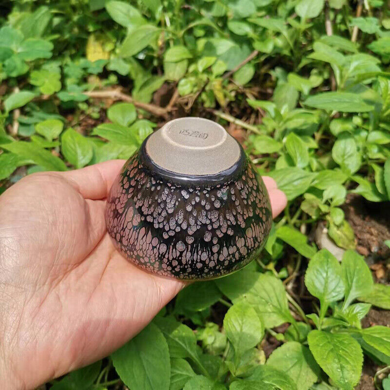 Tea Ware Tea Cup Jianzhan Chinese Tea Bowl Tenmokus Tea Cup With Colorful Glaze