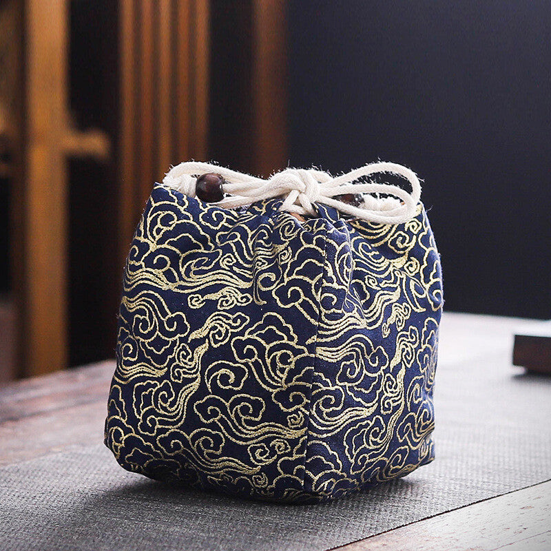 Chinese Tea Teaware Storage Bag Portable Travel Teapot Cup Bag Teacup Cloth Bag