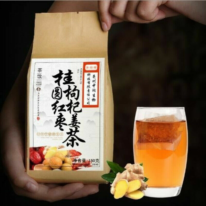 150g Flavor Longan Red Date Wolfberry and Ginger Tea Women's Health Herbal Tea