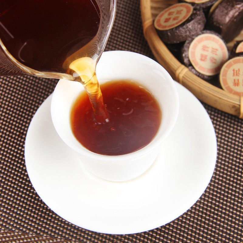 500g Nuo Xiang Pu Erh Tea Small Tuo Tea Cake Yunnan Ripe Tea