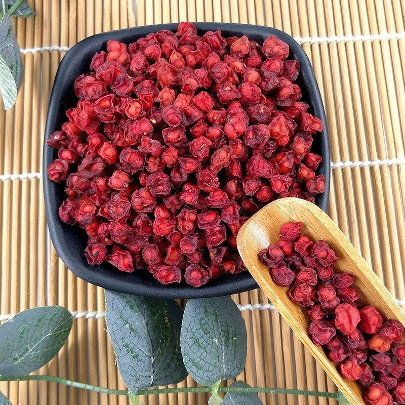 Dried Schizandra Berries Wu Wei Zi Organic Schizandra Berri Herb Tea 500g