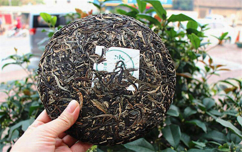 357g Yunnan cha Puer Tea Cake Sheng Pu-erh Tea Bingdao Old Tree Green Tea Health