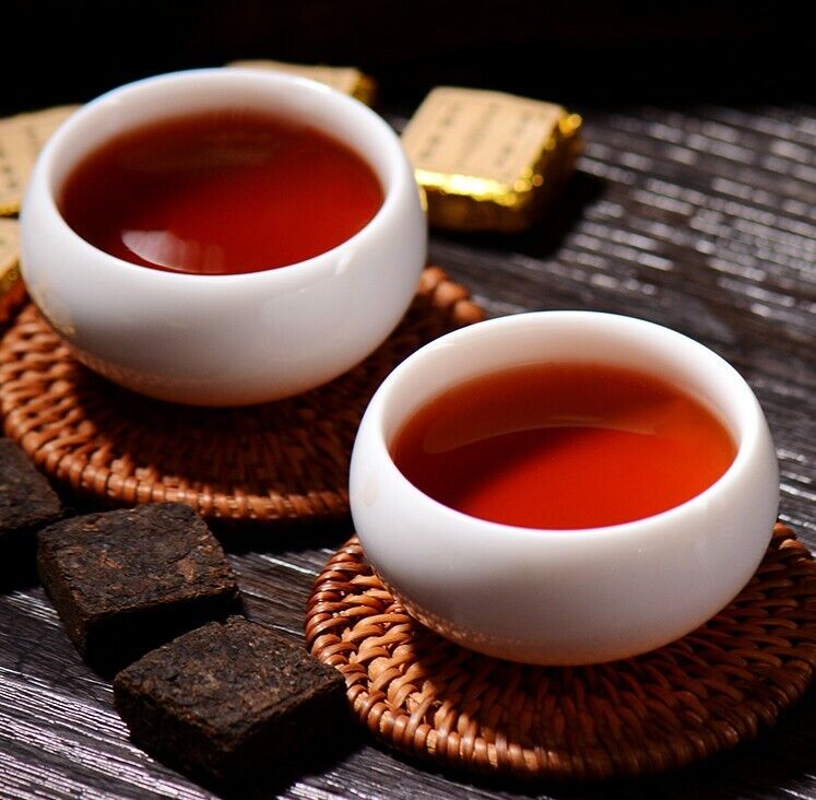 Yunnan Chenxiang Boiled Pu'er Tea Ripe Puerh Mini Tuo Tea Cha Puer Brick Tea-