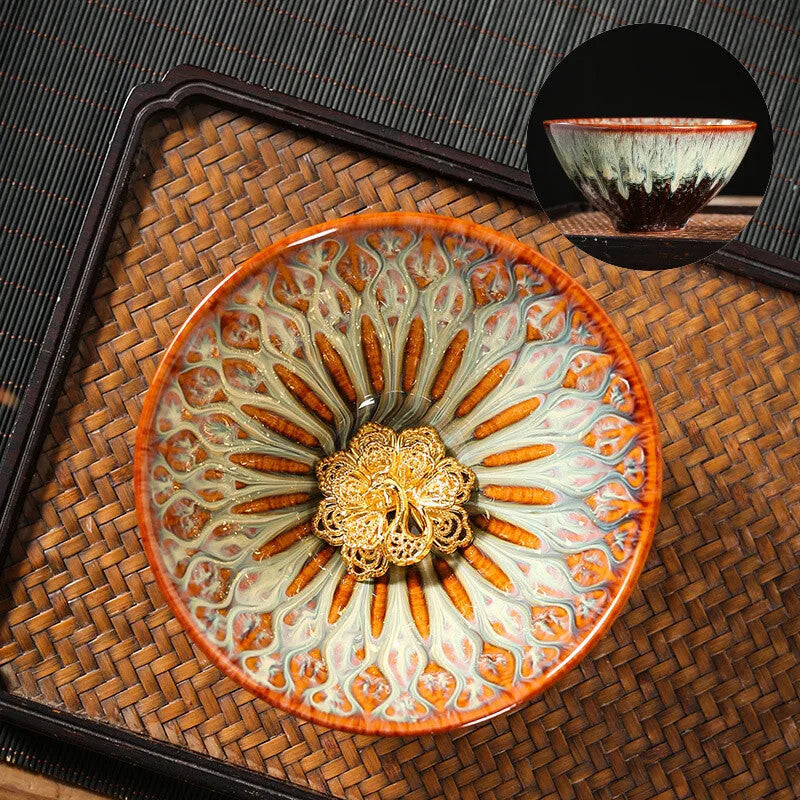 Tea Cup Ceramic Teacup Master Cup Kung Fu Tea Set Tea Bowl Home hospitality cup
