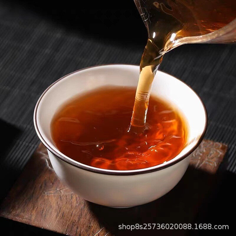 357g Palace Puerh Ripe Tea Cake Tea Traditional Craft Pu-erh Tea Ripe