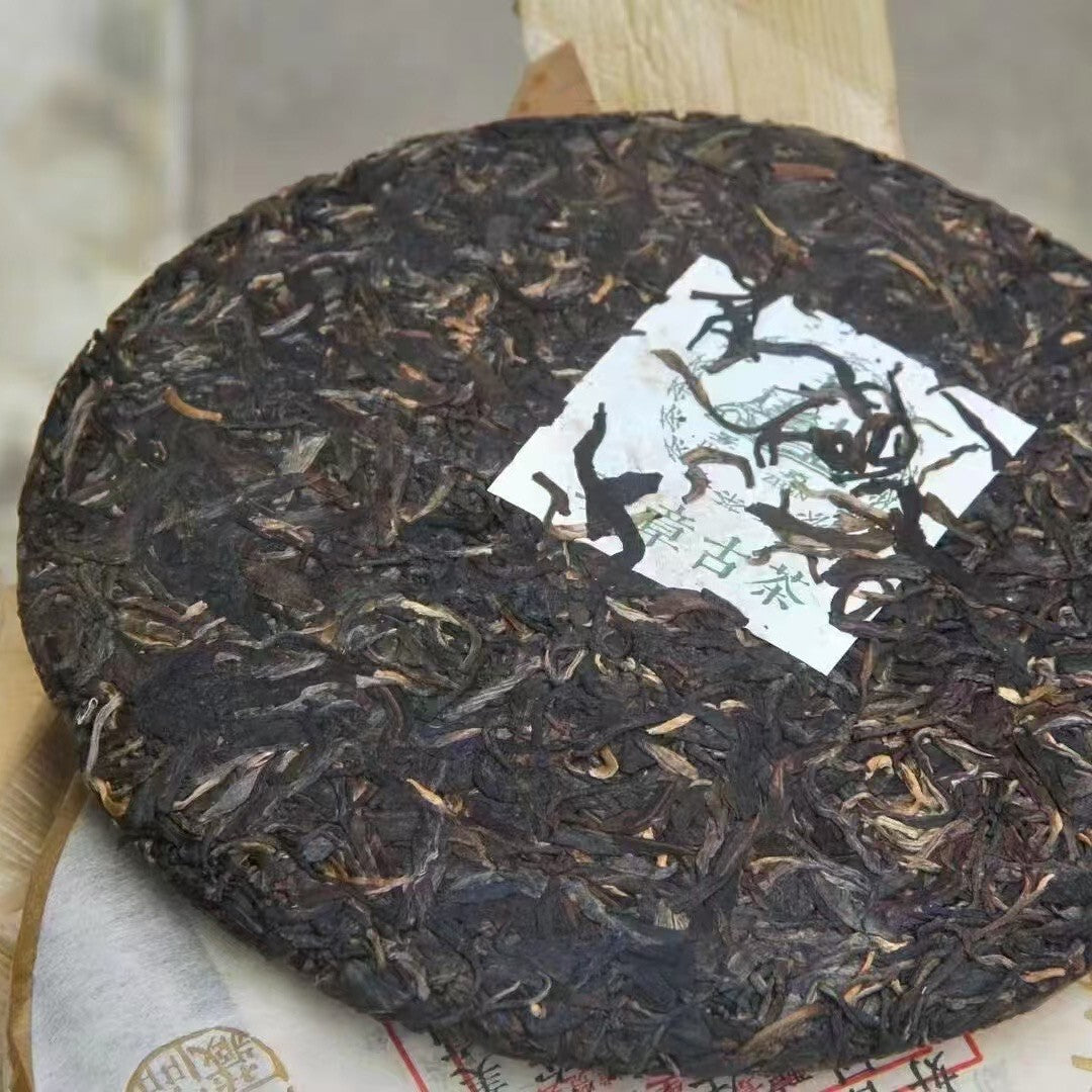 Pu-Erh tea,2004y,班章古茶 景真茶 Banzhang Ancient Tea Jingzhen Tea,357g,Raw