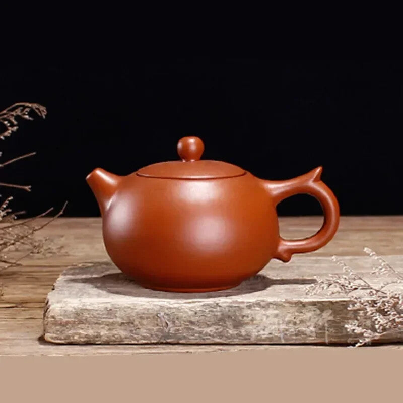 Chinese Yixing Purple Clay Tea Pot Hand Made Tea Set Xishi Teapot Gifts 120ml