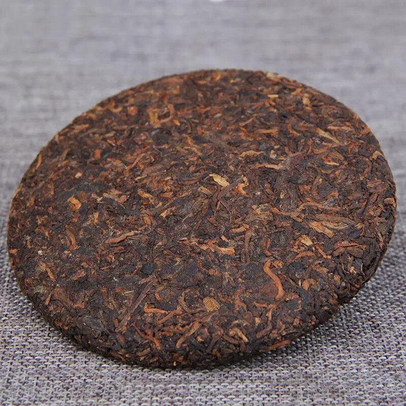 Yunnan Puerh Tea Golden Bud Small Cake Cooked Tea Palace Puerh Tea Cake 100g