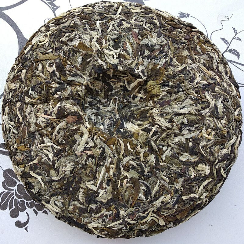 300g Fuding White Peony White Tea Cake Peony King White Chinese Tea Bai Cha