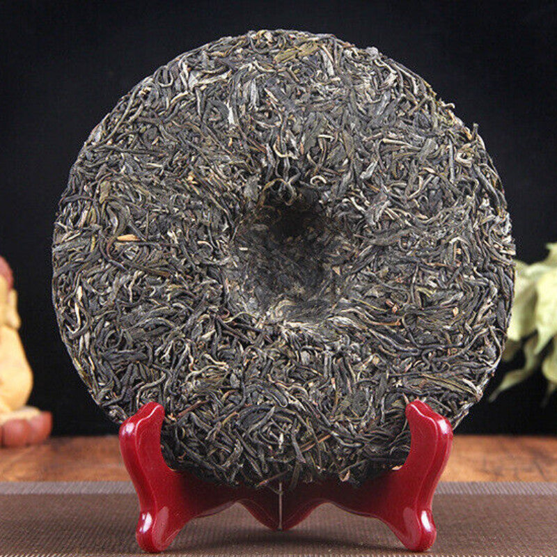 Pu-erh Tea Cha Tea Cake Yiwu Phoenix Nest Ancient Tree Pu-erh Green Tea 357g
