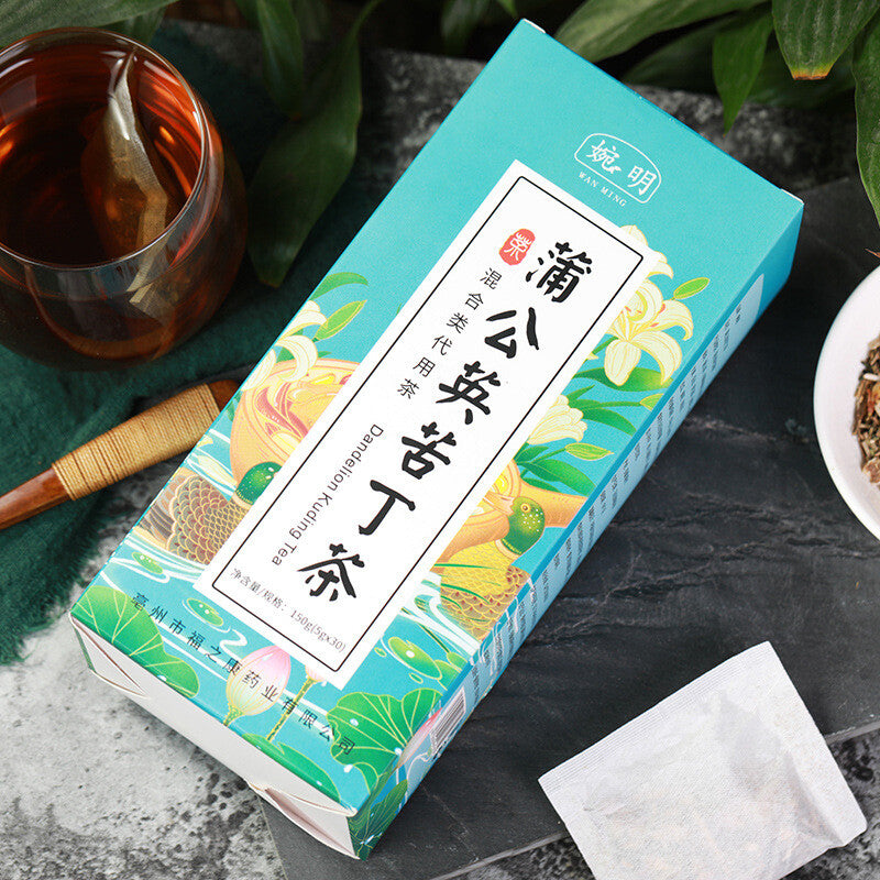 150g Dandelion bitters tea bag infusion tea health herbal tea honeysuckle tea