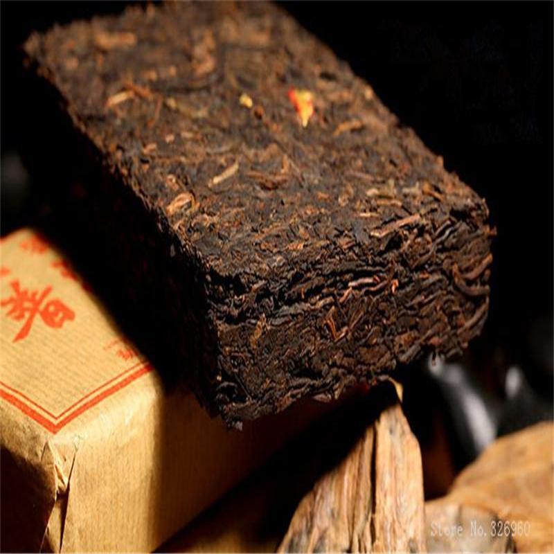 Ripe Puerh Tea Cake 200g Loose Leaf Aged Chinese Leaf Tea Pu'er Tea Brick