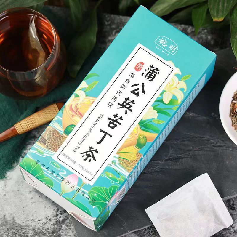 150g Chinese Flower Tea Dandelion+Kuding Herbal Tea Benefit Herbal Floral Tea