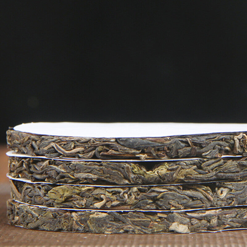 480g Huahaoyueyuan Pu'er Tea Gift Tea Top-Grade Thin Sliced Pu'er Tea Cake