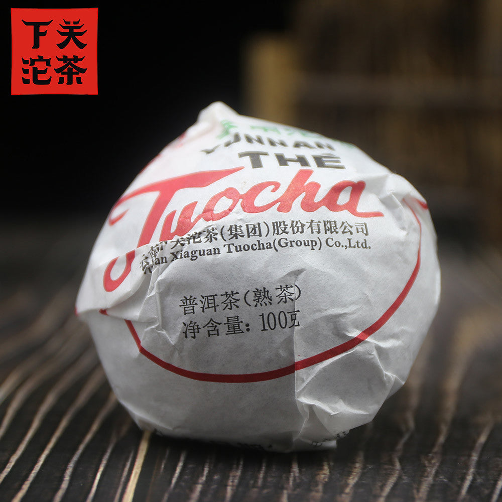 Xiaguan Pu Erh Tuo Cha Xiao Fa Tuo Natural Tuocha Ripe Pure Tea 100g