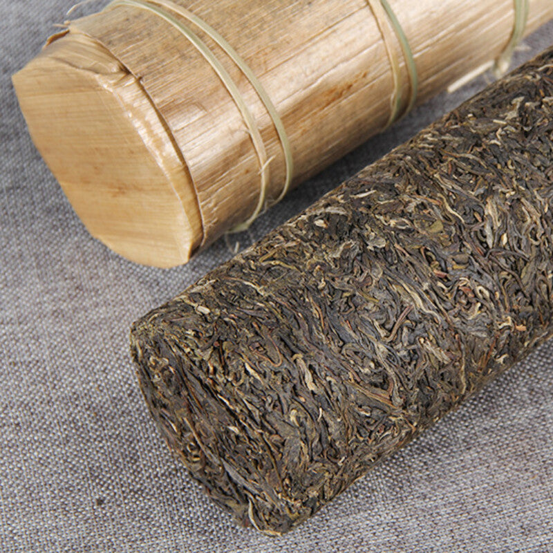 Menghai Pu'er Cha Tea Pillar Shape Pu-erh Gift Tea Healthy Drink Green Tea 1000g