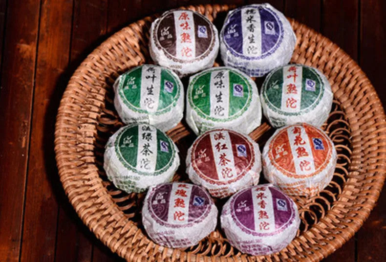 Natural Puerh Tea for Energy 10 Pcs 50g Herbal Drink Women Men