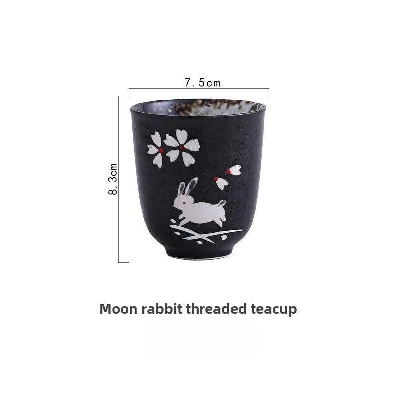 180ml Ceramic Handpainted Tea Cup Master Cup Tea Tasting Cup Kungfu Teaware