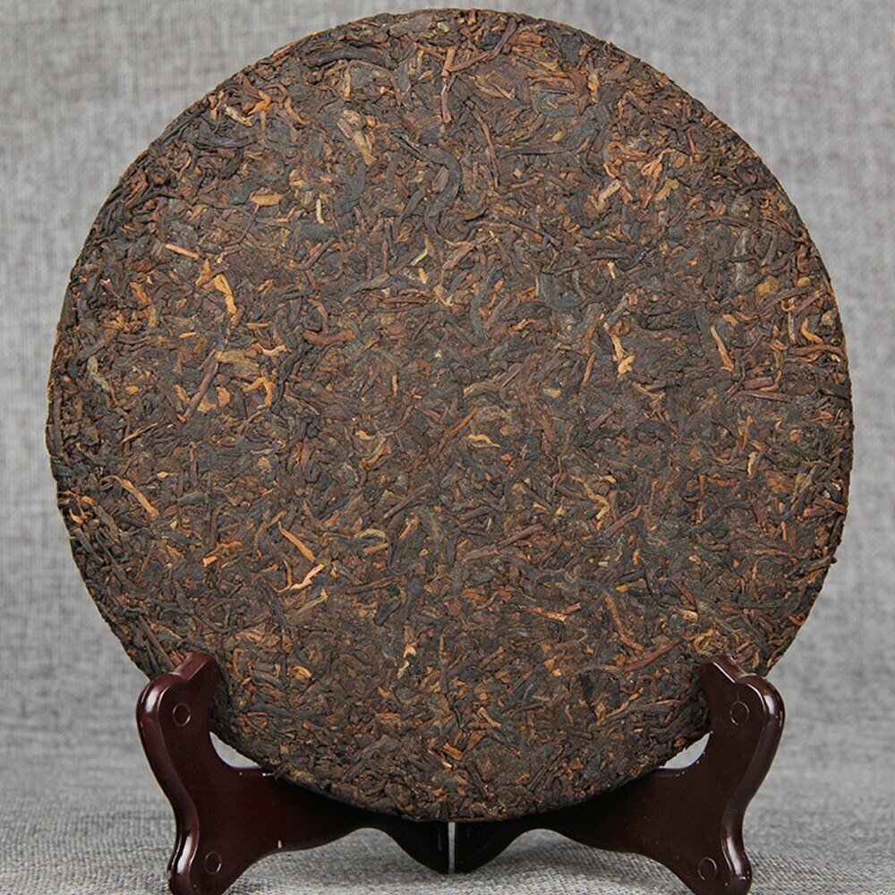 357g Top Premium Menghai Scent of Time Ripe Puer Tea Golden Bud Shu Puerh Tea