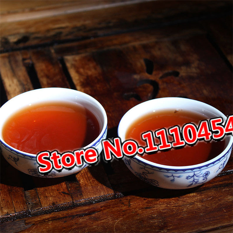 200g Ripe Pu'er Tea China Puerh Tea Brick Old Shu Pu-erh Ancient Tree Cooked Tea