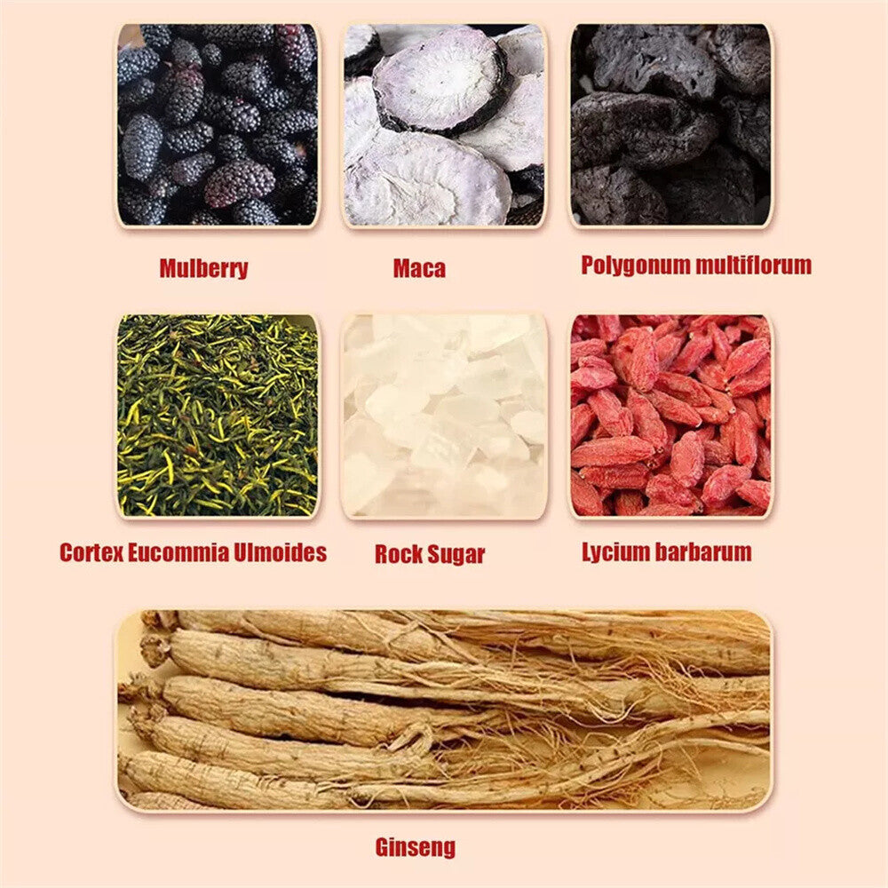 Kidney Tea Formula Ginseng Six Treasure Chinese Herbal Tea