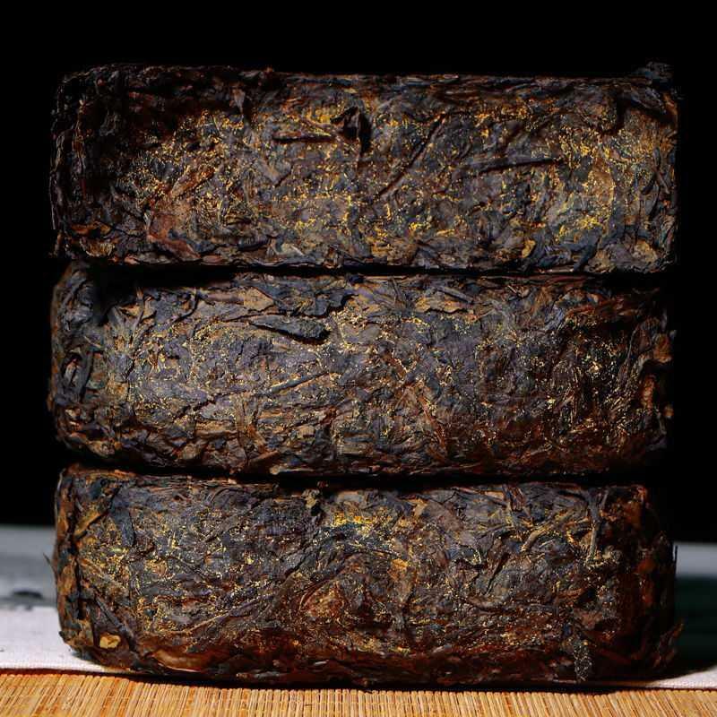 Chinese Tea Hunan Anhua Jinhua Black Brick Tea * Fuzhuang * Jinfu Brick Tea-