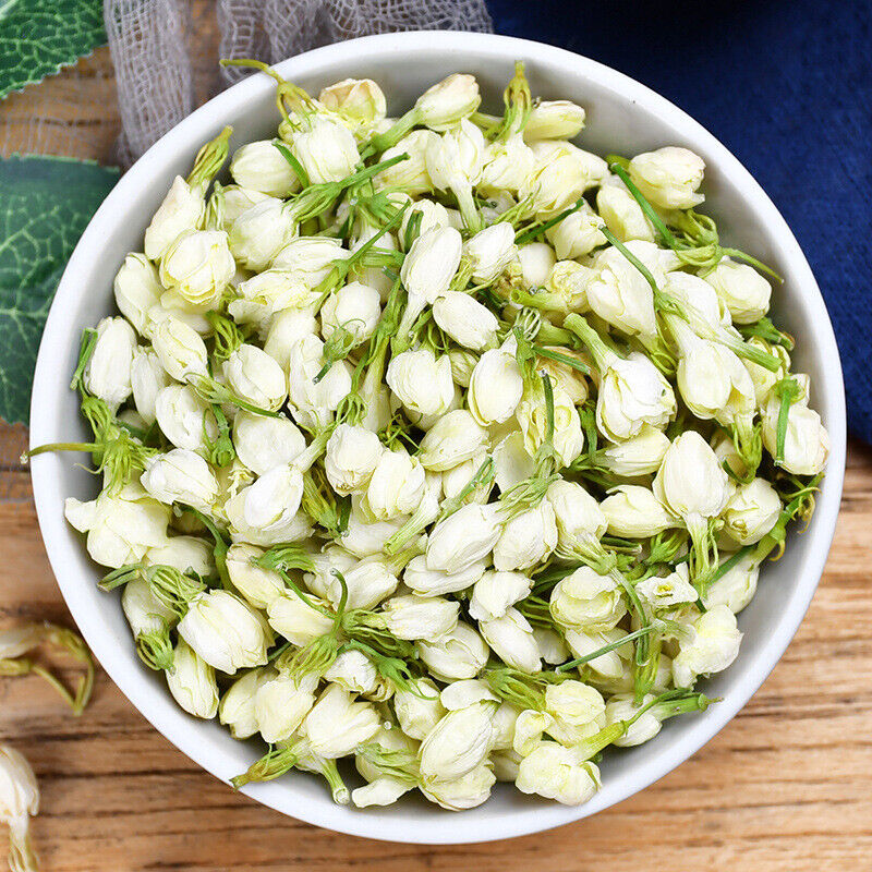 50g Organic Dried Jasmine Buds Tea High Quality Jasmine Herbal Tea Mo Li Hua Tea