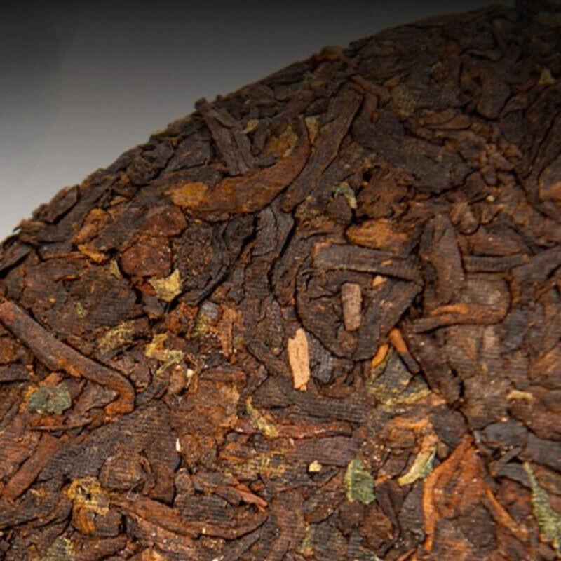 357g Glutinous Rice Aroma Cooked Pu'er Tea Pu-Erh Tea Cake Aged Yunnan Puer Tea