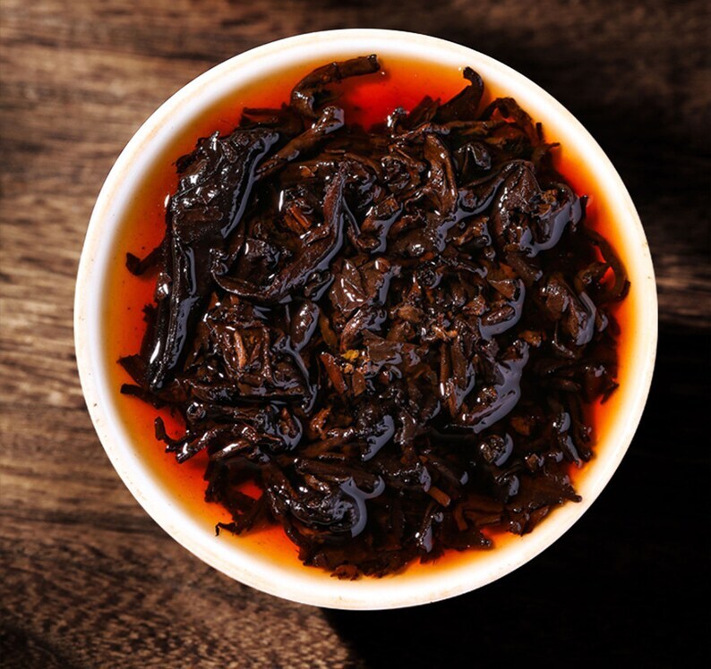 Pu'er Tea Cake Yunnan Pu'er Tea Cake Cooked Tea Chinese Puer Tea Black Puer Tea