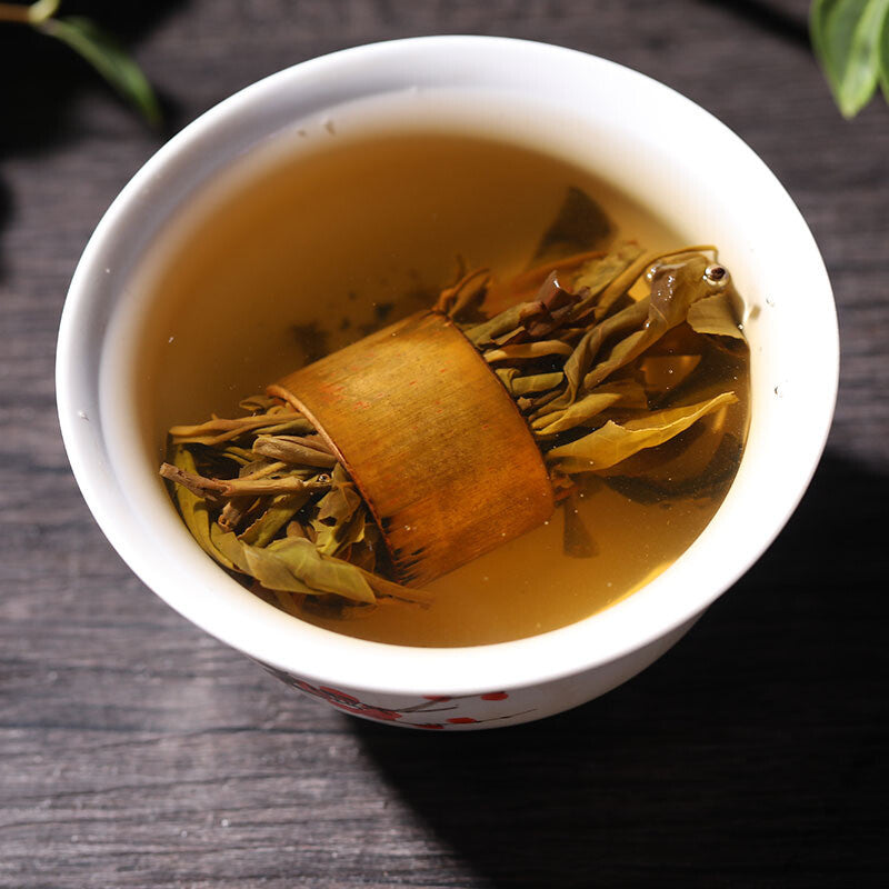 2017 Year new Bamboo Bingdao Ancient Puer Pu'er Puerh Tea Yunnan Raw 500g