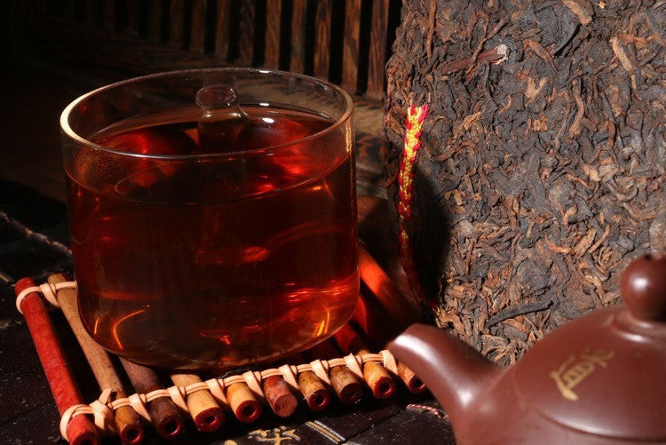 357gTop Grade Aged Ripe Pu Er Tea Oldest Puer Tea Puerh Black Tea Pu-erh Red Tea