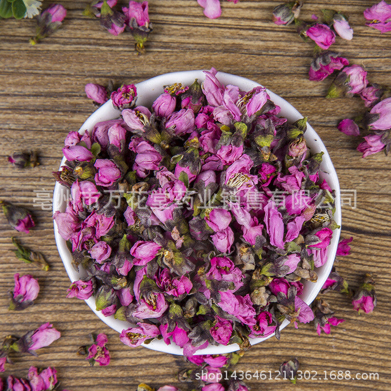 Top Grade Peach Blossom Tea Loose Chinese Herbal Tea Natural Peach Blossom