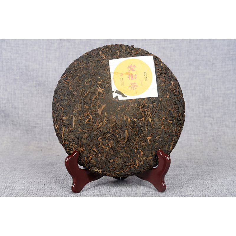 357g Big Golden Bud Mellow TeaOrganic Old Tree Tea Yunnan Pu-erh Ripe Tea Cake-