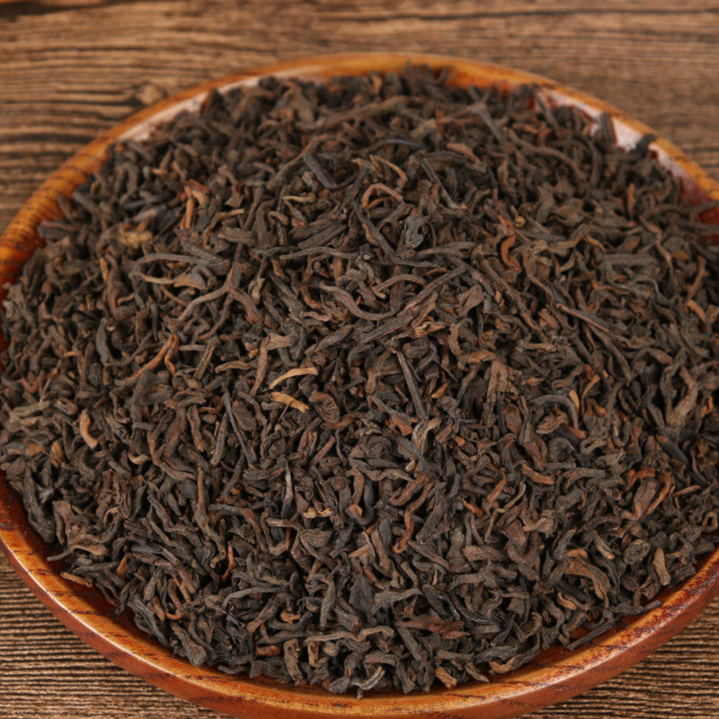 500g Yunnan Pu'er Tea Menghai Old Tree Golden Buds Grade 1 Loose Tea Ripe Tea