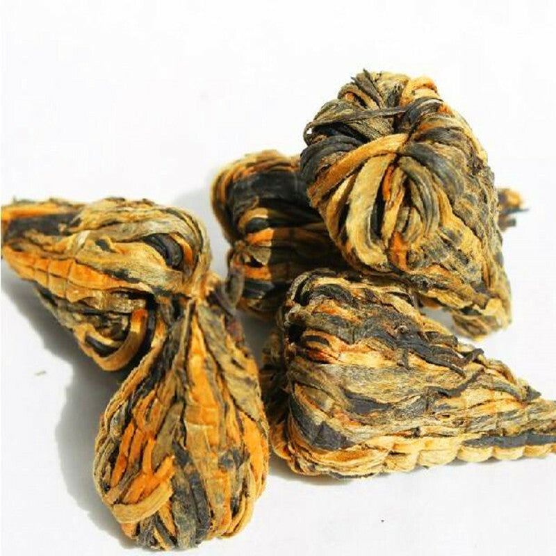 250g Top Tasty Class DianHong Tea Red Tea Yunnan Handmade Pagoda Shape Black Tea