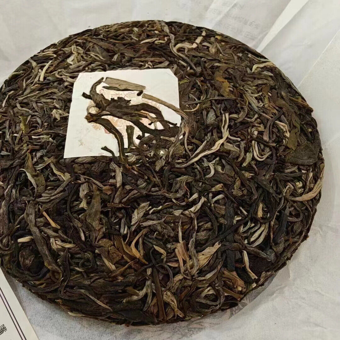 357g Yunnan Raw Pu-erh Cake Tea 2019 Mansong Puer Raw Tea Cake Premium Puerh Tea