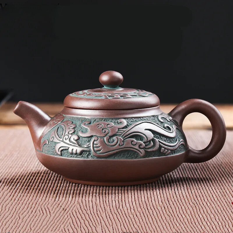 Yixing Tea Pot Raw Ore Purple Clay Tea Set Kettle Chinese Tea Ceremony Teapot