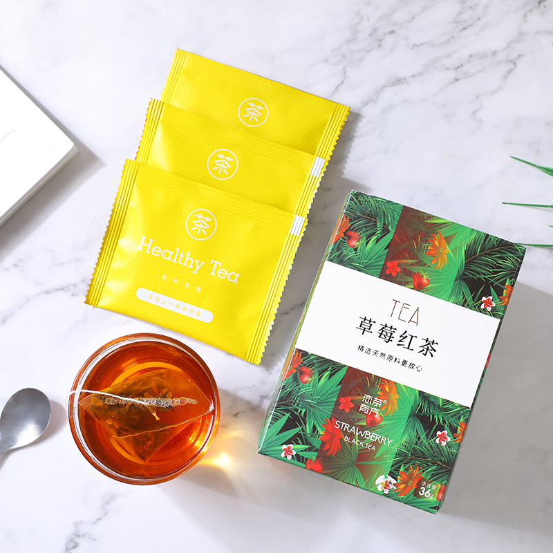Flower Fruit Tea Triangle Bag Cold Soaked Tea White Peach Oolong Honey Peach
