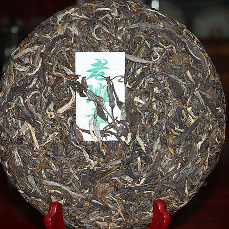 357g Yunnan Pu'er Tea Lao Ban Zhang Cake Tea Palace Pu'er Ancient Tree Raw Tea